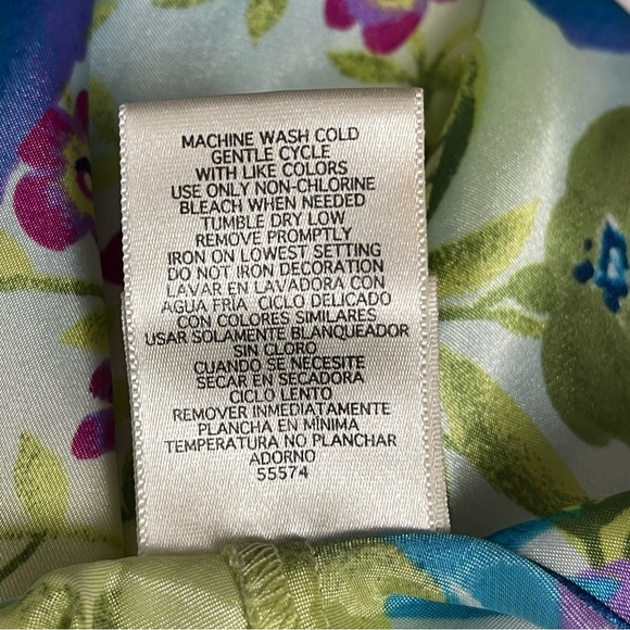 Y2K Vintage Floral Slip Dress Chemise - Picture 5 of 8